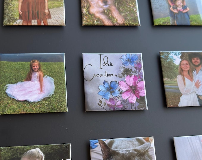 Featured listing image: 3 Custom Photo Magnets | 2.5x2.5"