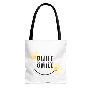 Smile Every Time Tragetasche - Positive Vibes für jeden Anlass
