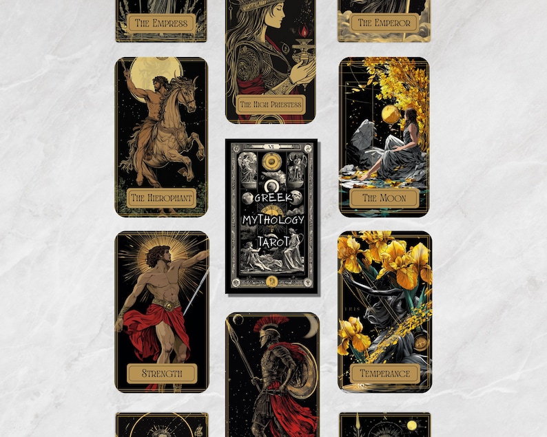 Greek Mythology Tarot Deck Illustrated Cards Gods Myths digital greek-mythology-tarot-deck-illustrated-cards-gods-myths-digital