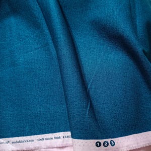 Tissu Horizon Blue 48626 Robin Pickens - Modèle « Chaume » - Tissu en coton pour courtepointe Moda