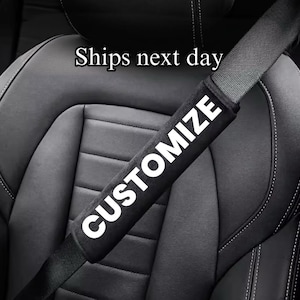 Guaina per cintura di sicurezza personalizzata: accessorio per auto alla moda, ideale per bambini e adulti.