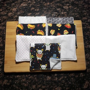 Taco Party Eco-friendly Reusable Towels for a Sustainable Kitchen