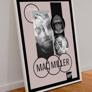 Mac Miller &quot;Everlasting&quot; | Aesthetic Poster | Hip-hop/R&B Music Poster | Wall Decor | Musician Inspired Art | Digital Download