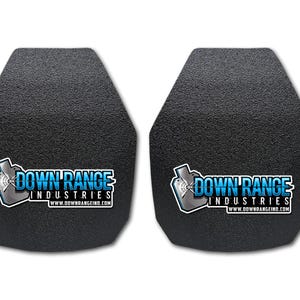 Body Armor AR500 Level 3 Set Of Plates Multi-Curved 10x12 ErgoLite™ 2.0 SET