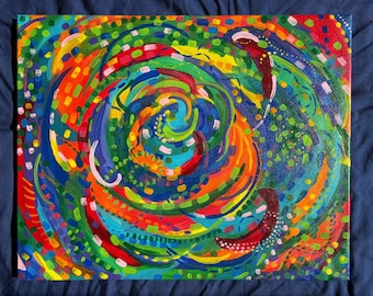 Abstract Rainbow Vortex