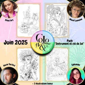 Paket Juni 2025 – Instrument und Violinschlüssel