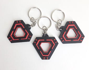 Tron Ares Identity Disc Keychain – 3D Printed Sci-Fi Fan Gift