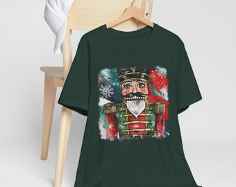Colorful Nutcracker Christmas Sweatshirt and Tshirt | Nutcracker Cute Holiday Gift