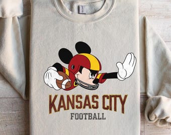 ¡Todos los equipos disponibles! Camiseta personalizada de Mickey Mouse de fútbol inspirada en Disney: camiseta de fútbol personalizada, camiseta de fútbol Disney única.