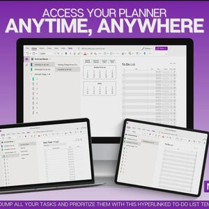 Onenote ADHD Onenote to Do List Onenote Todo List Onenote Task Tracker ...