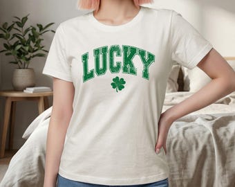 Lucky Shamrock St Patrick Day Comfort Colors® Shirt