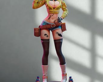Anime Girl NSFW High Quality Premium STL Files Easy To Download and Print Resin Fİgurine