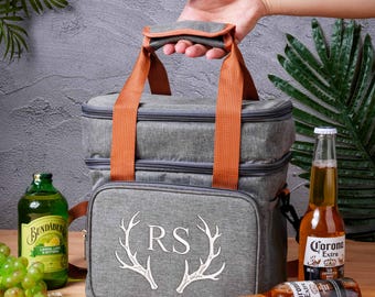 Personalized Groomsmen Cooler Bag: Insulated Lunch & Beer Golf Bag