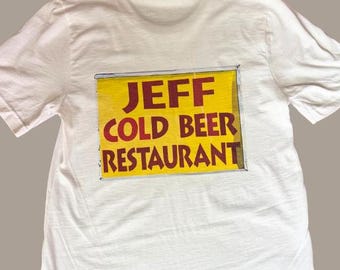 Jeff Cold Beer - South Philly Shirt, Front and Back