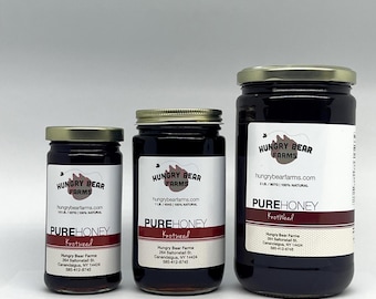 Raw Japanese Knotweed Honey: Pure, Unfiltered NY Honey