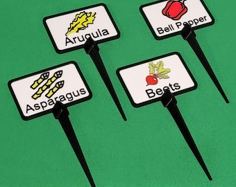 Tuinborden en kruidenborden - 3D-afdrukbestanden - 66 borden in totaal