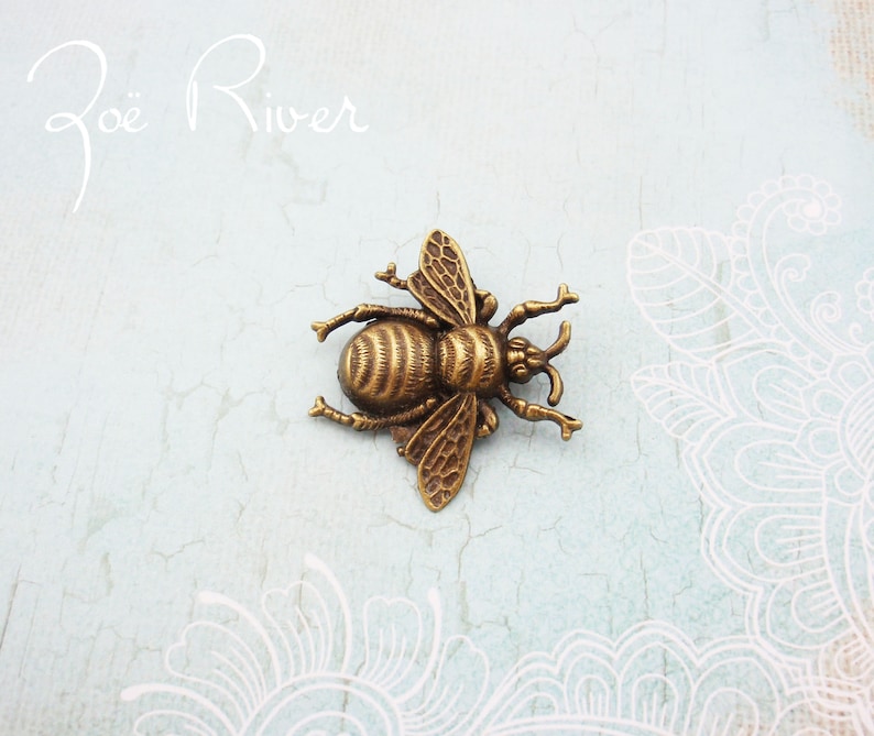 Bronze Bee Brooch | Stay At Home Mum