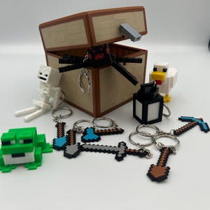 Minecraft Truhe mit Mystery Artikeln