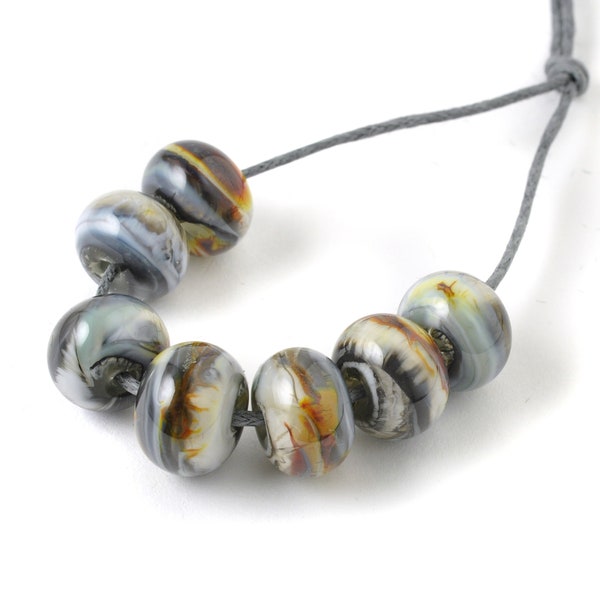 Handmade Lampwork Glass Beads for Jewellery SRA