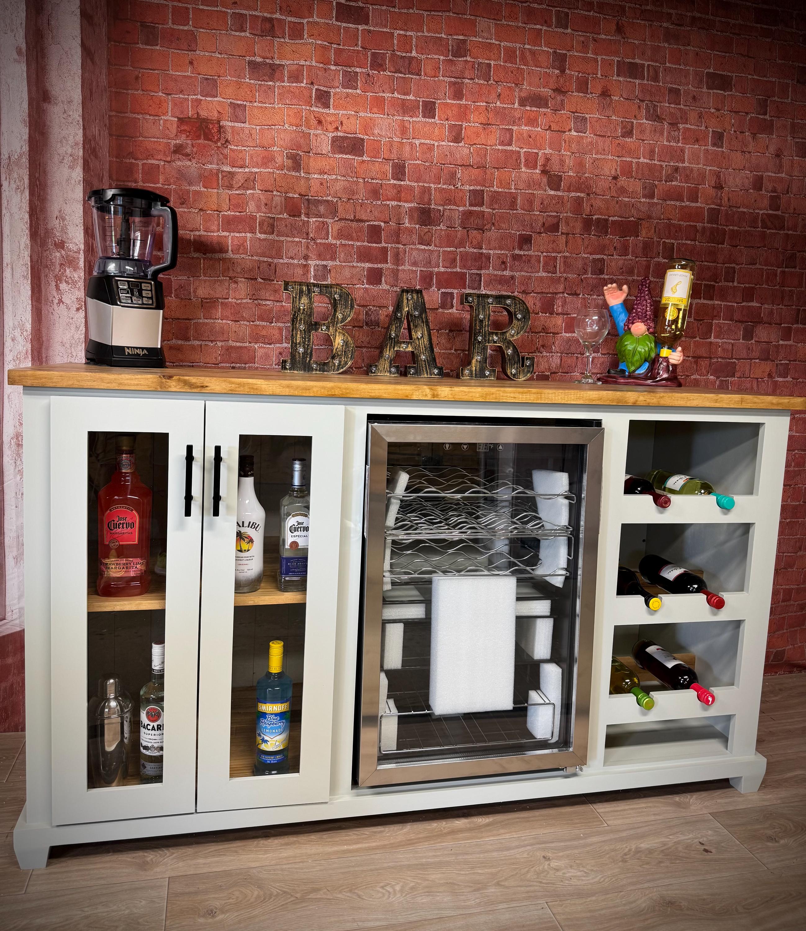 Bar With Fridge - Etsy
