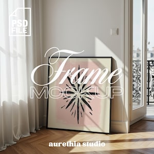 Mockup med fyrkantig ram, mockup med fyrkantig ram 1:1, realistisk affischmall, mockup med svart ram PSD, mockup med fyrkantig ram PSD för Photoshop