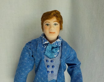 male porcelain doll