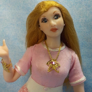 Betty  A 1/12th Scale Miniature Porcelain Modern Doll