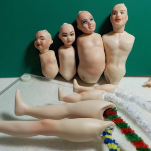 Tutorial For Constructing a Full Porcelain 1/12th Scale Doll