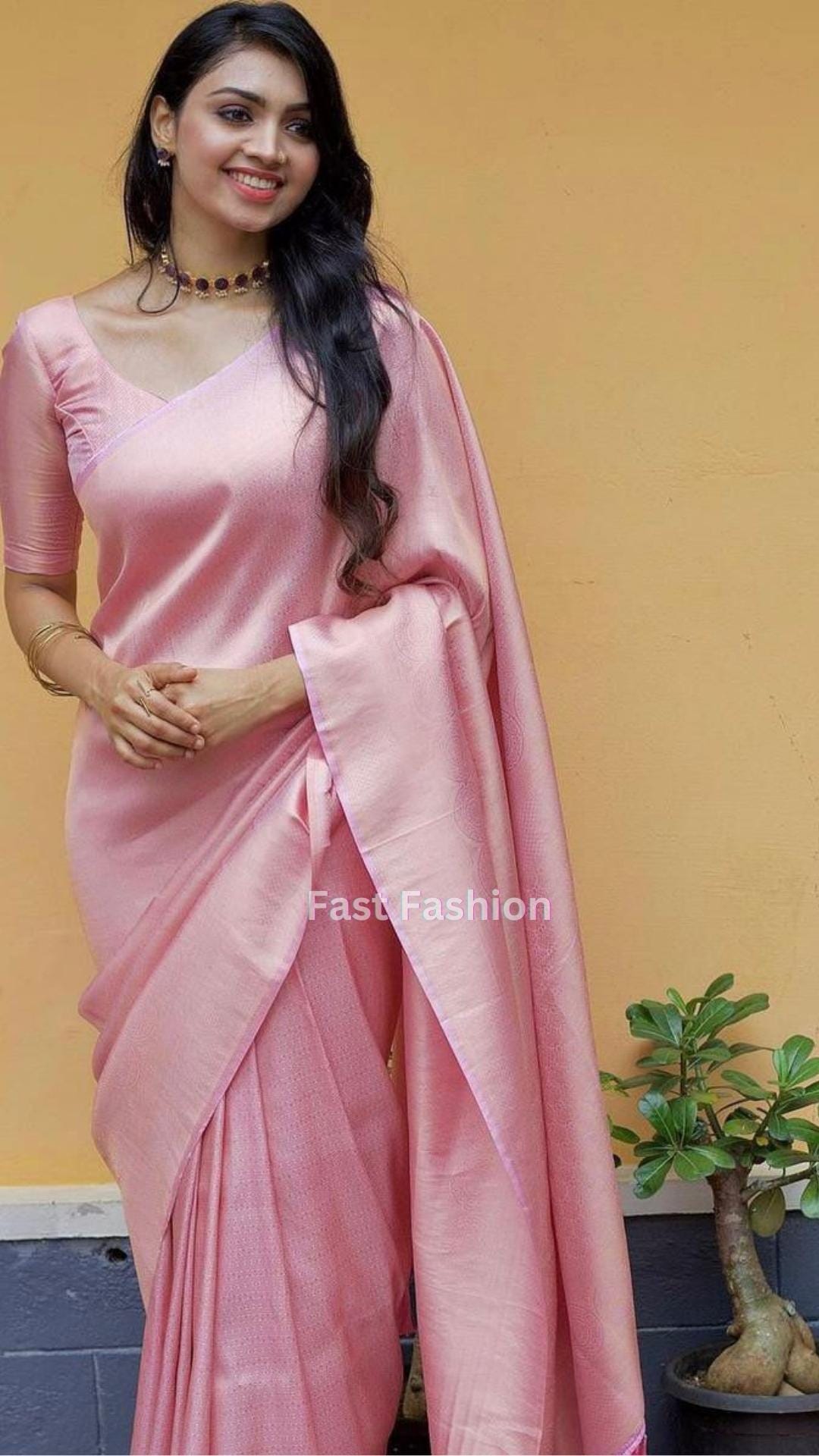 Baby Pink Saree Blouse - Etsy Canada