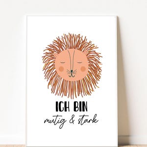 Carteles de afirmación A4 y A3 | colorido | diciendo | Carteles | Póster de pared | Niños | Arte | Colores | vivero