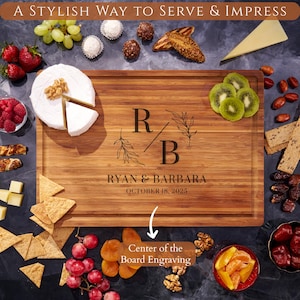 Personalized cutting board, engraved cutting board, custom chopping board, wood cutting board, wedding gift, anniversary gift, housewarming gift, kitchen decor, cheese board, charcuterie board, bamboo cutting board, custom kitchen gift, rustic kitchen decor, handcrafted cutting board, laser engraved board, monogram cutting board, gift for couple, custom name cutting board, engraved wood board, eco-friendly kitchenware, custom gift idea, birthday gift, bridesmaid gift, new home gift, gift for her