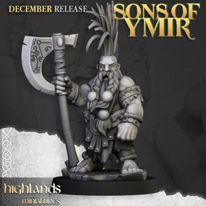 Dwarf Giantseeker - Highlands Miniatures