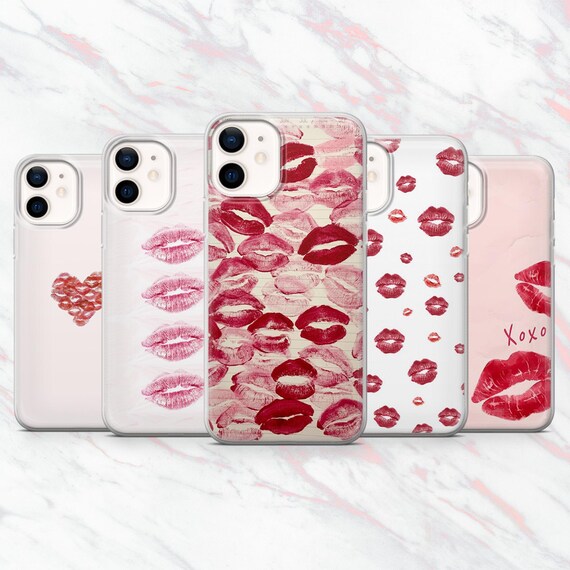 キスマーク 携帯ケース リップスティック ロマンティック ラブ カバー