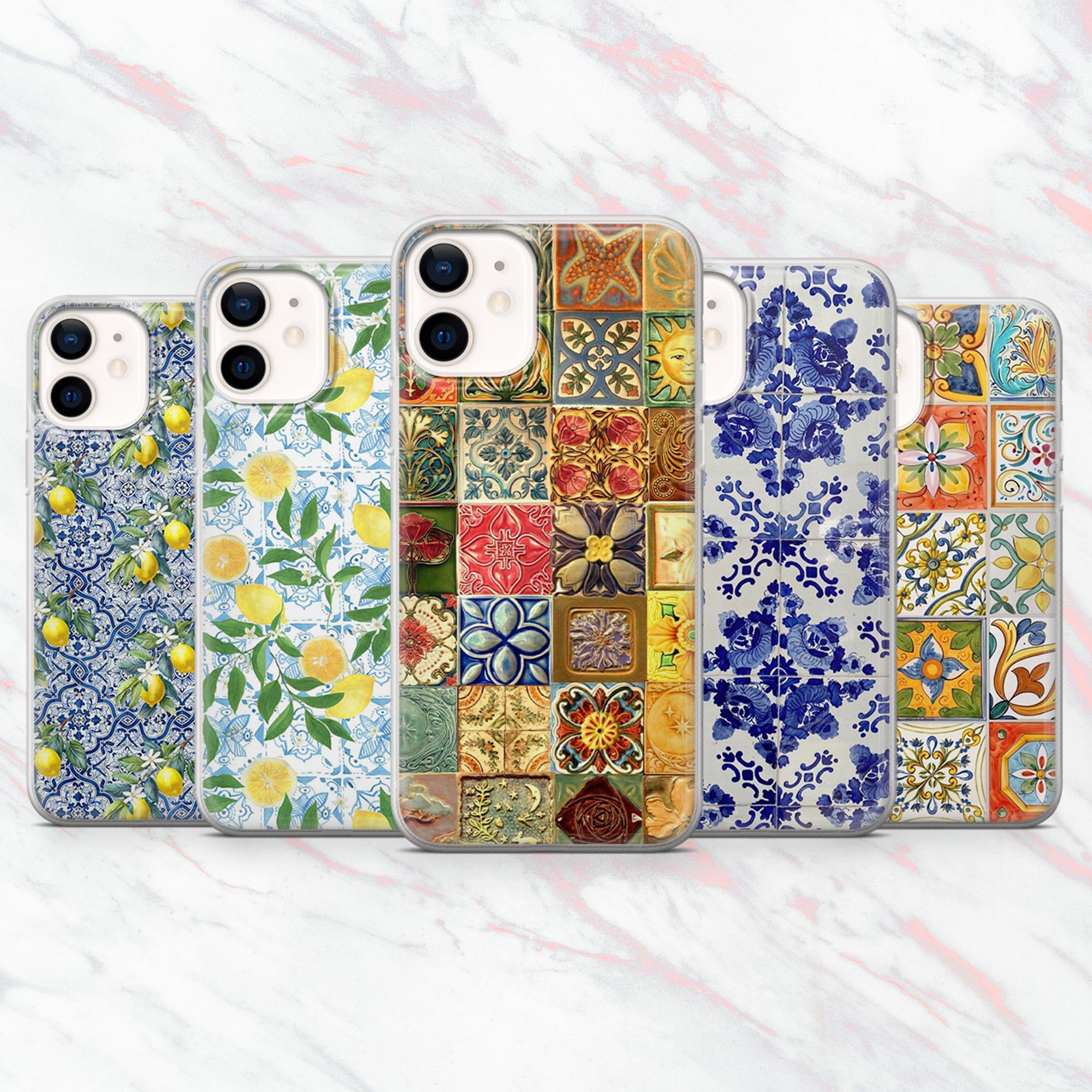 Portugal Phone Case Portuguese Tiles Porto for iPhone 16, 15, 14, 13, 12, 11 Samsung S25, S24, S23, A56 Pixel 9A, 9Pro XL, 8A, 8Pro, 7A
