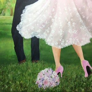 Live Wedding Painting, Live Painter, Wedding Artist image 10