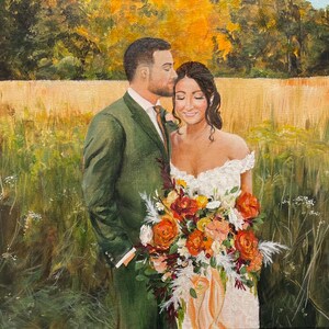 Live Wedding Painting, Wedding Reception Ideas