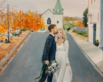 Wedding Artist, Live Wedding Painting