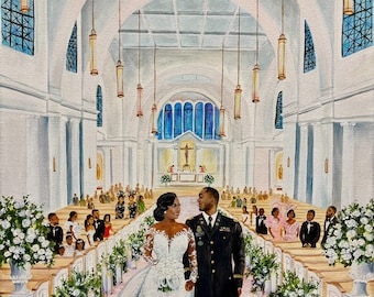 Live Wedding Painting, Live Wedding Painter,Unique Wedding Ideas,Nashville Wedding,Wedding Artist,Live Event Art,Wedding Gift,EventPainter