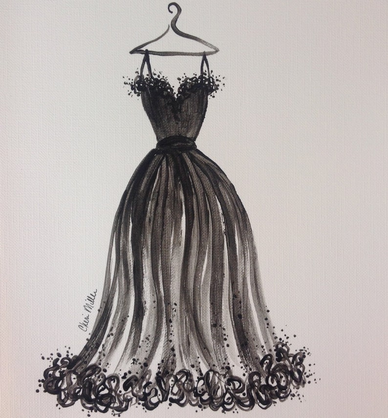 Formal Dress Illustration