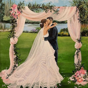 Live Wedding Painting - Live Wedding Painter