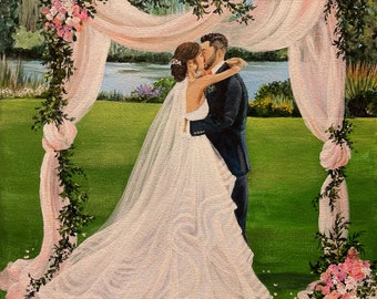 Live Wedding Painting - Live Wedding Painter