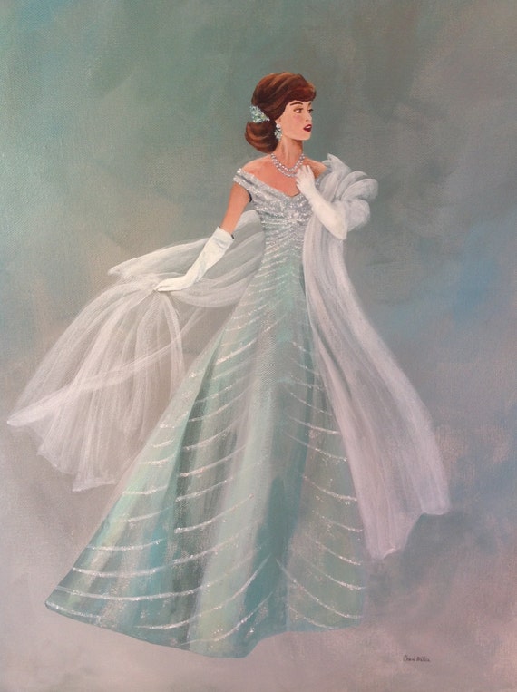 vintage fashion paintings