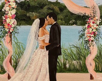 Wedding Artist, Live Wedding Painting