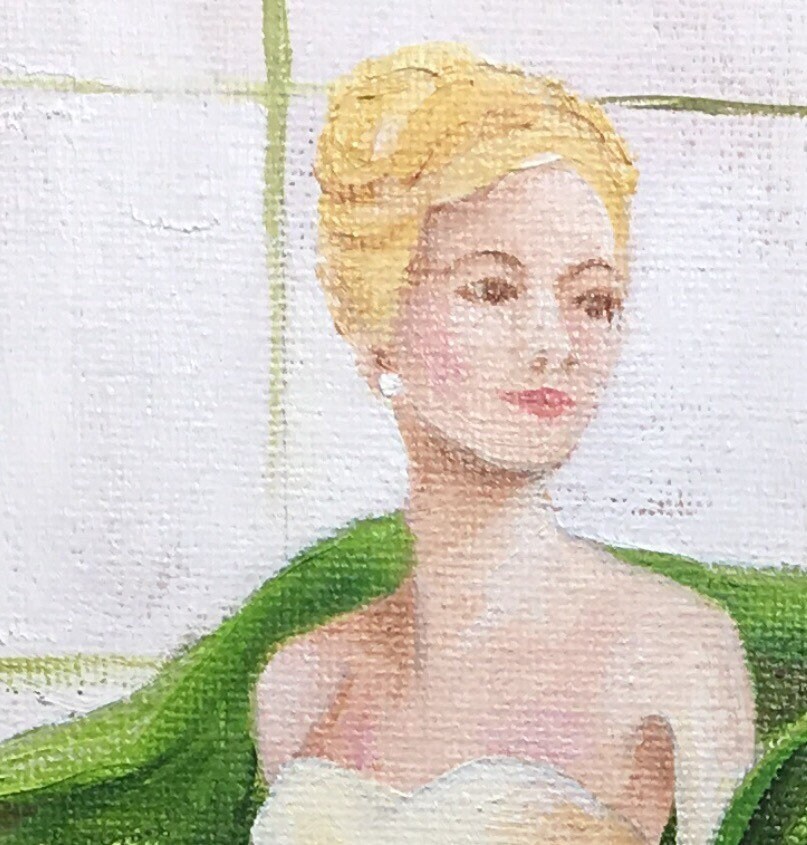 Midcentury Wall Art.1950s Dress.fashion Wall Art.old Etsy