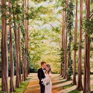 Live Wedding Painter, wedding painting, wedding artist