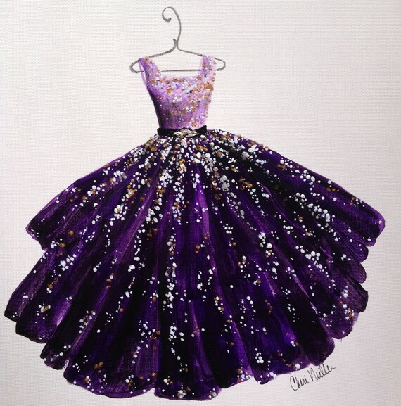 gown painting