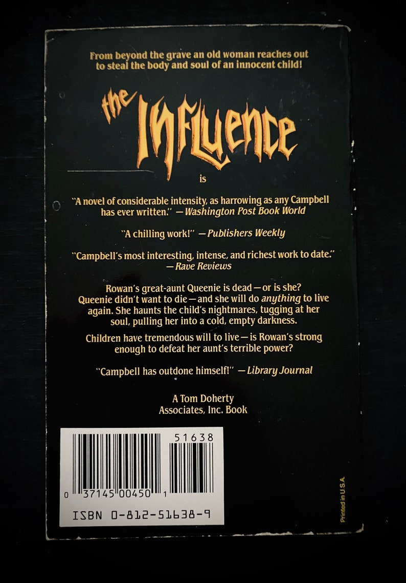 the influence by ramsey campbell the influence by ramsey campbell