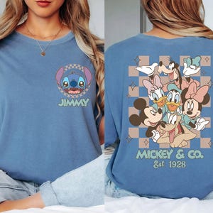 Custom Disney Mickey and Friends Shirts, Disney Family Trip Shirts, Disney Trip 2026 Shirt, Disney Vacation Shirt, Disney Group Shirts image 8