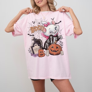 Retro Disney Halloween Skeleton All Characters Shirt, Mickey's Not So Scary Halloween Party Tee Shirt, Disney Halloween Family 2026 Shirts image 11