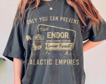 Retro Ewok Star Wars Shirt, Ewok Endor National Park Protect Our Forest Shirt, Vintage Star Wars Forest Camp Shirt, Disney Star Wars Shirt